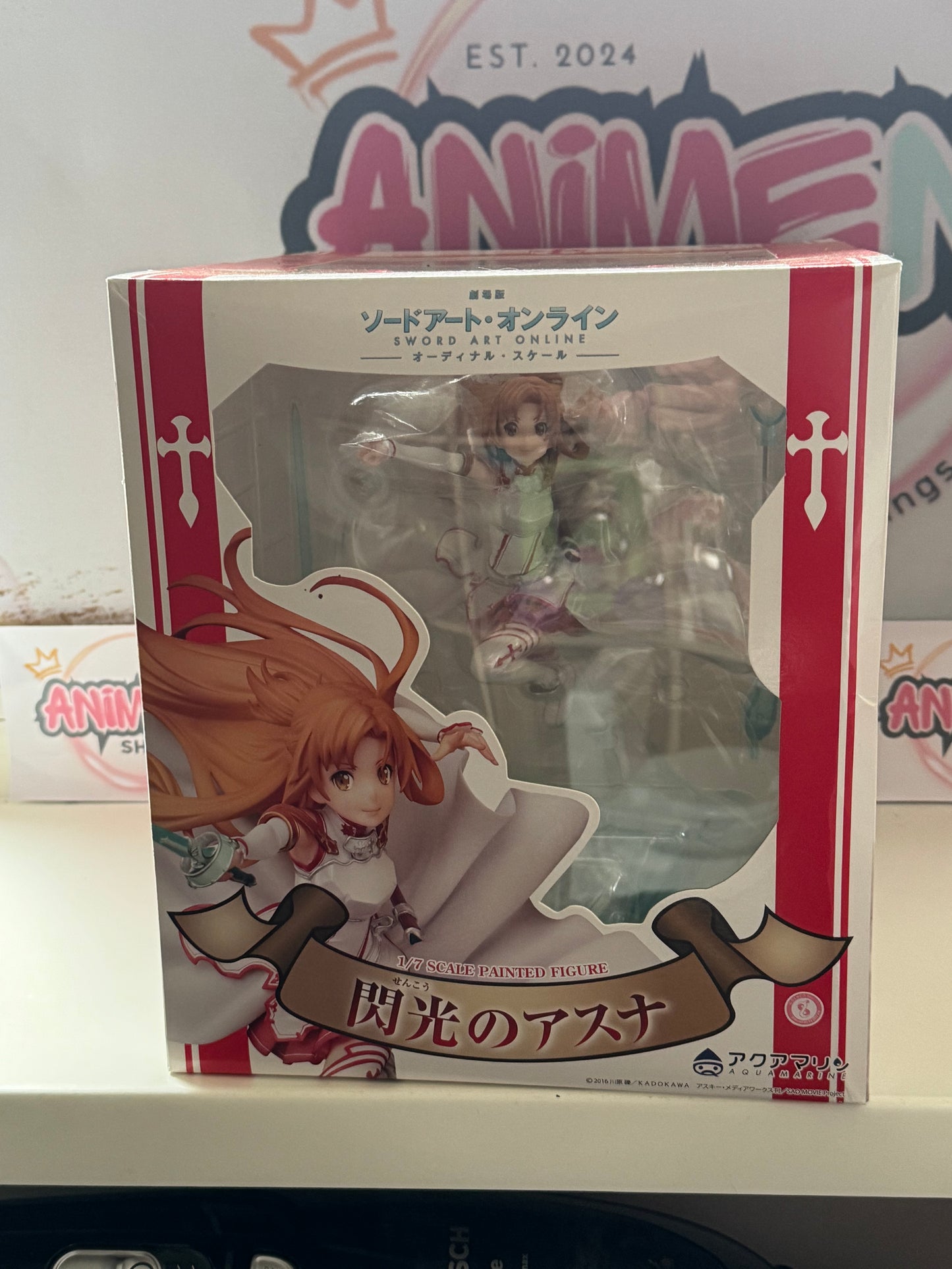 Aquamarine Sword Art Online | The Flash Asuna | 1/7 Scale Figure