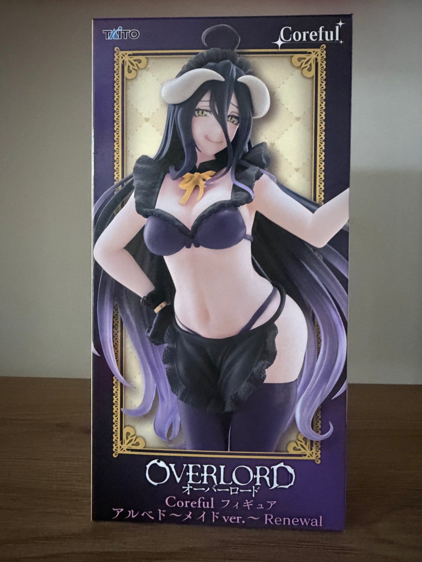 Taito Coreful Albedo Maid Renewal Version Figure – Overlord